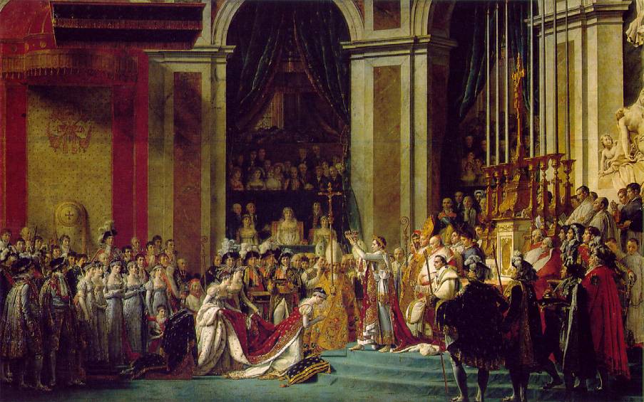 The coronation of Napoleon and Josephine (mk02)